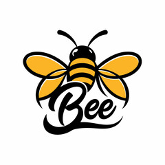 honey bee logo concept (2)