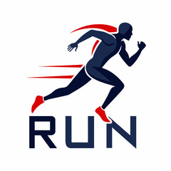 minimalist Running man logo (11)