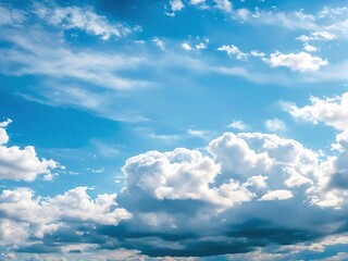 Obraz premium blue sky with clouds