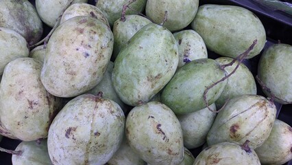 Green Mango on market