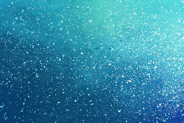 Obraz premium Aqua cyan grainy color gradient background glowing noise texture cover header poster design