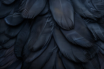 Obraz premium Black texture feather fabric clothing pillow object material bag textile color fashion nobody abstract red pattern garbage blue silk