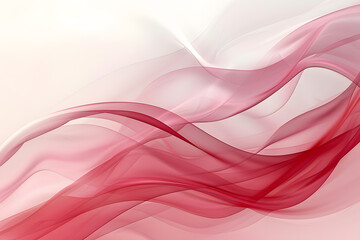 Ethereal Pink and White Smoke Clouds Abstract Art