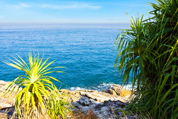 Seascape at Krating cape in summer Phuket Thailand