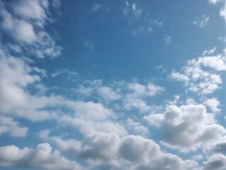 Fototapeta premium blue sky with clouds