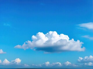 Obraz premium blue sky and clouds