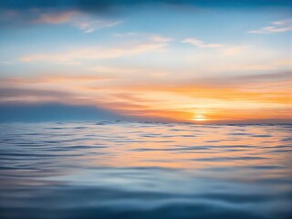 Obraz premium sunset over the sea