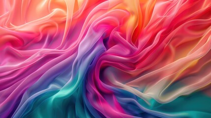 Obraz premium Abstract 3D background full color