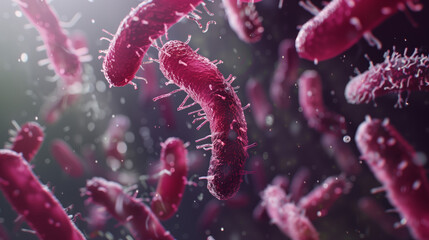 E. coli is a type of rod–shaped bacteria, harmless strains of which are often found in humans and animals