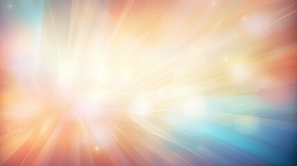 Soft gradient background with soft-focus lens flare
