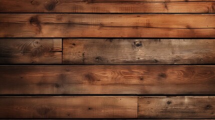 Vintage wooden wall background with texture of old wood planks