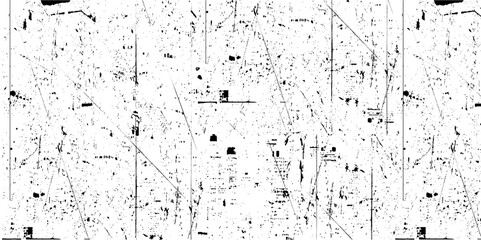 Distressed black texture. Dark grainy texture on white background. Grunge design elements. Vector illustration.