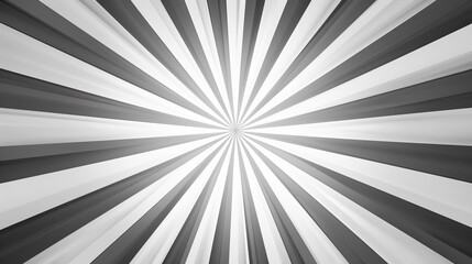 モノクロの集中線