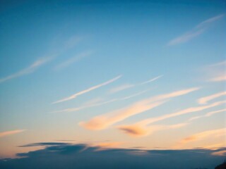 Fototapeta premium sunset in the sky