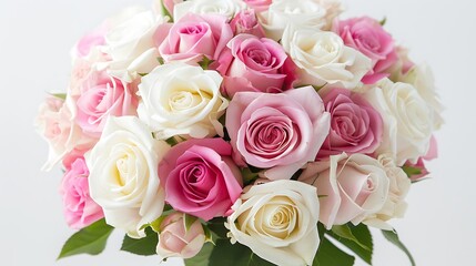 Bride's bouquet, wedding, bouquet, copy space, space for text, Generative AI.花嫁のブーケ、結婚式、花束、コピースペース,テキスト用スペース,Generative AI。