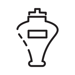 Obraz premium Dead Death Funeral Line Icon