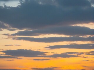 Fototapeta premium sunset in the sky