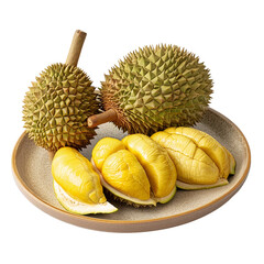 Durian Vector Graphic, Capturing the Distinctive Appeal of this Tropical Fruit.