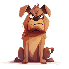 Snarling Canine Design, Isolated PNG File