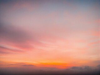 Obraz premium sunset in the clouds