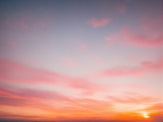 Obraz premium sunset in the sky
