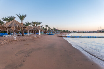 Scenic view of Naama Bay, Sharm-el-Sheikh, Egypt