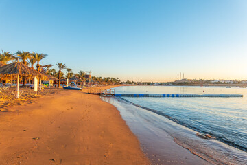Scenic view of Naama Bay, Sharm-el-Sheikh, Egypt