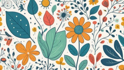 seamless floral pattern