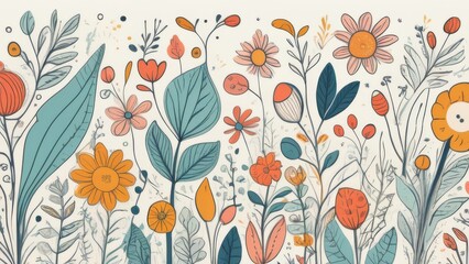seamless floral pattern