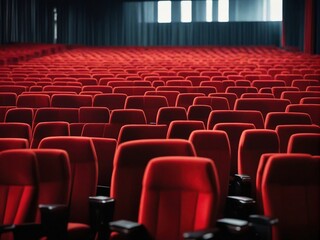 Obraz premium empty cinema auditorium