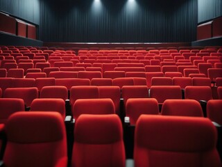 Fototapeta premium empty cinema auditorium