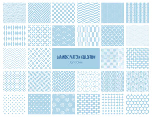 爽やかなブルーの和柄まとめ