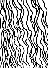 Hand drawn texture background black color