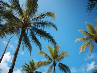 coconut trees