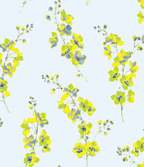 abstract, vector, monochrome, big flowers, all over textiles design, illustration digital image can be used for wrapping paper