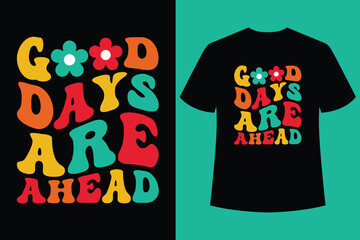 Best Unique Wavy Typography T Shirt Design