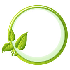 Eco Friendly Circle Tree Shape