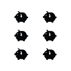 assurance solid icon set.car, security, shield, financial, disability, containing travel,  accident insurance and more vector design 