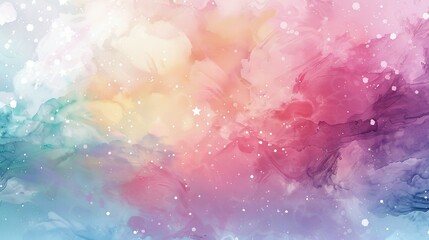 Soft Strokes: Watercolor Abstract Sweetness