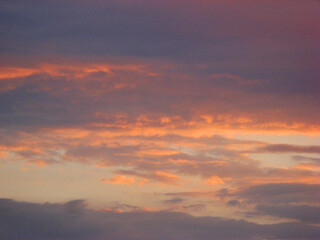 Obraz premium A Symphony of Sky and Clouds