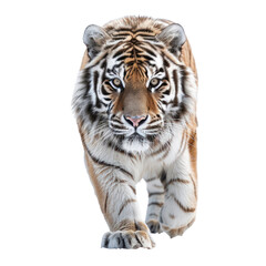 Fototapeta premium Tiger isolated on a transparent background