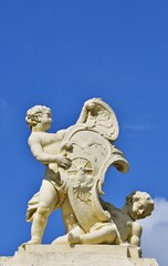 Schloss Marchegg, Detail, vertikal