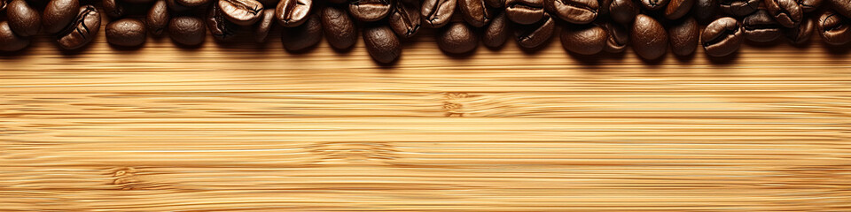 Coffee beans: Fragrant richness, deep allure, the essence of morning rituals and brewing possibilities. - obrazy, fototapety, plakaty