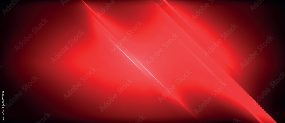 Poster a magenta tinted electric blue font stands out against a background of darkness, creating a striking