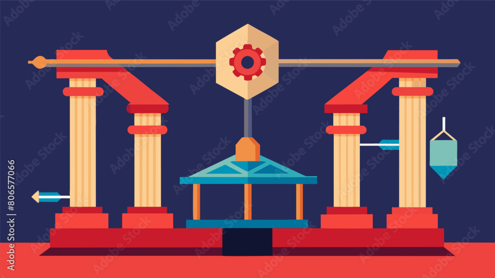 Poster with its precise movements and advanced technology the 3d printer creates intricate and complex shap