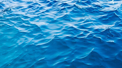blue rippled wave water texture abstract nature background clear calm water pattern