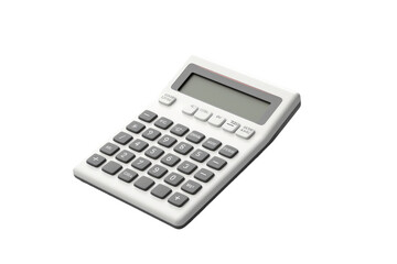 The Ghostly Calculator on White or PNG Transparent Background.