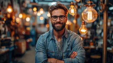 Fototapeta premium A series of success-themed motivational quotes overlaid on captivating imagery of small business owners in action, inspiring viewers to pursue their own entrepreneurial ventures.