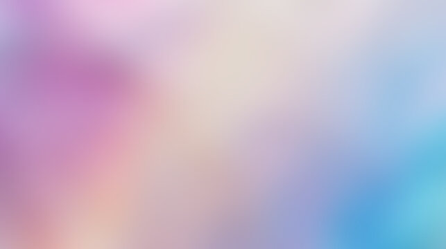 Gradient Blurred colored abstract background with Generative Ai.