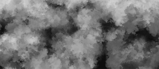 Abstract smoke on black and Fog background.  Isolated black background. fume overlay design and smoky effect for photos design. 
